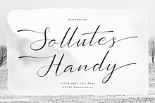 Sollutes Handy | Callighraphy Chic