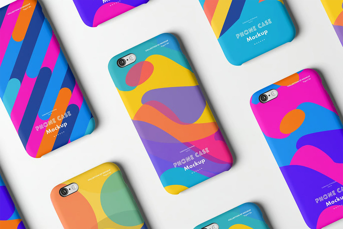 Phone Case Mock-up, an Advertising Mockup by zippypixelstudio (Photo 8 of 11)