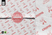 Wrapping Paper with Sticker Mockup, an Advertising Mockup by SD Mockup (Thumbnail 1 of 3)