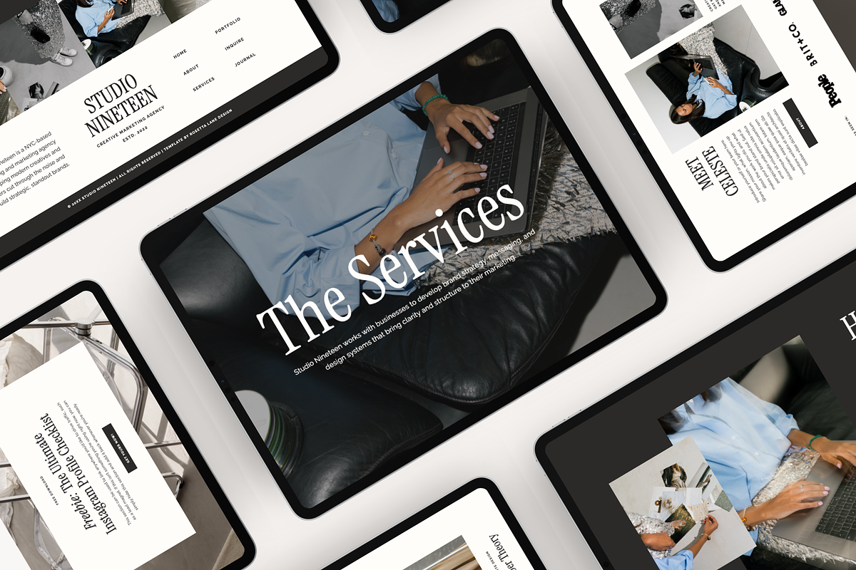 Showit Website Template | Agency, a Websites & App Template by Rosetta Lane Design (Photo 4 of 10)