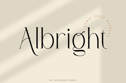 Albright | Modern Typeface Serif