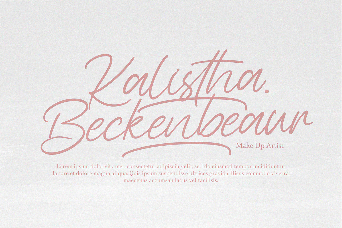 Awejatty - Handwritten Font, a Script Font by StringLabs (Photo 2 of 11)