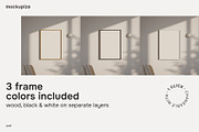DIN A Living Room Frame Mockup, a Household Mockup by mockupize (Thumbnail 2 of 7)