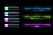 Glass Buttons Vector Collection, a Templates & Theme by lissius (Thumbnail 4 of 7)