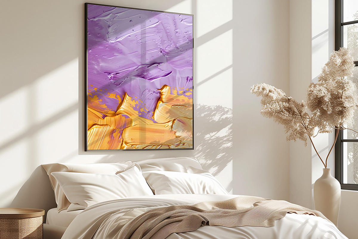 Majestic Purple Luxe Gold Abstract, a Background Graphic by Elena Dorosh (Photo 5 of 7)
