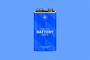9 Volt Battery Mockup, a Product Mockup by Design Squad (Thumbnail 2 of 3)