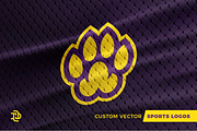 Paw | Custom Sports Logo, a Branding & Logo Template by Doug Houvener (Thumbnail 1 of 2)