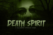 Death Spirit, a Handwritten Font by khurasan (Thumbnail 1 of 6)