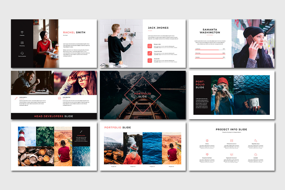 Reign PowerPoint Template, a Presentation Template by GrizzlyDesign