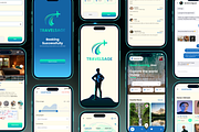 Travel Sage | Travel Mobile App, an UI Kit Template by Sufian Masood (Thumbnail 4 of 6)