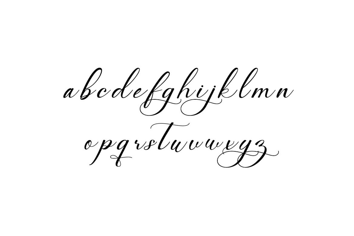Symphony Romance Calligraphy Font, a Handwritten Font by UICreative (Photo 3 of 13)