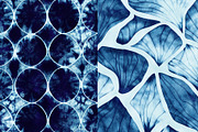 Shibori Indigo Japanese Dye Textures, a Texture Graphic by ArtistMef (Thumbnail 7 of 9)