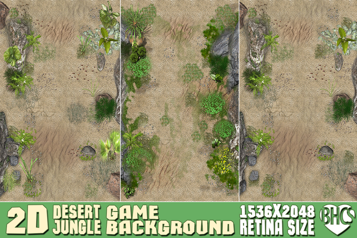 Desert Jungle Game Background, an Object Graphic by Beatheart Creative Studio (Photo 11 of 14)