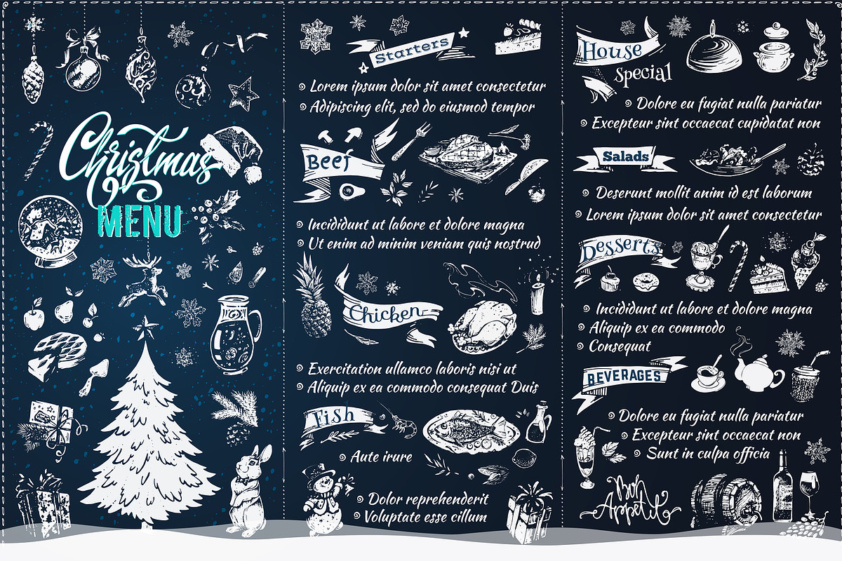 Hand-drawn Cooking and Food Icons, a Decorative Illustration by Margo Miller (Photo 21 of 48)