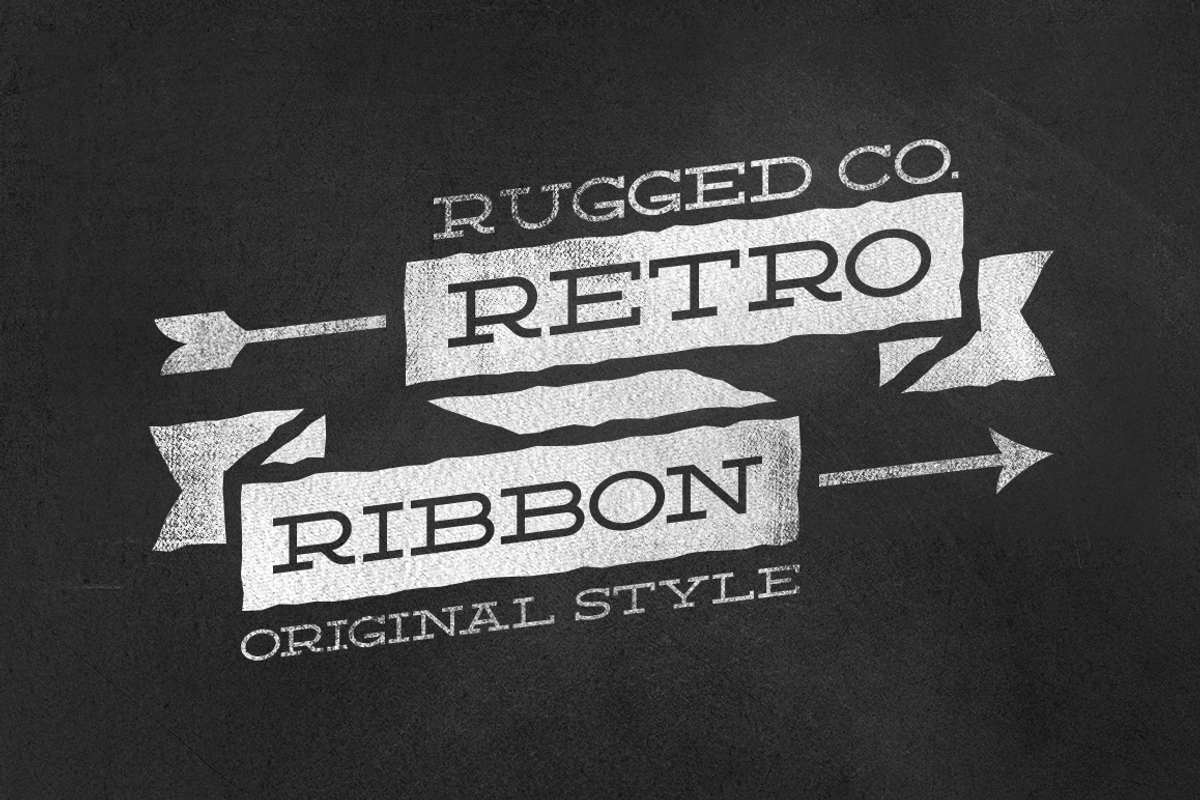 120 Retro Banners & Ribbons preview 2