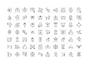 Artificial Intelligence Icons, an Outline Icon by Prosymbols (Thumbnail 5 of 7)