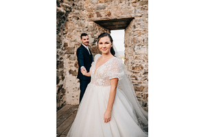 Young bride in wedding dress., a Person Photo by HalfPoint