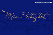 Miss Stanfort Pro, a Script Font by Sudtipos (Thumbnail 1 of 5)