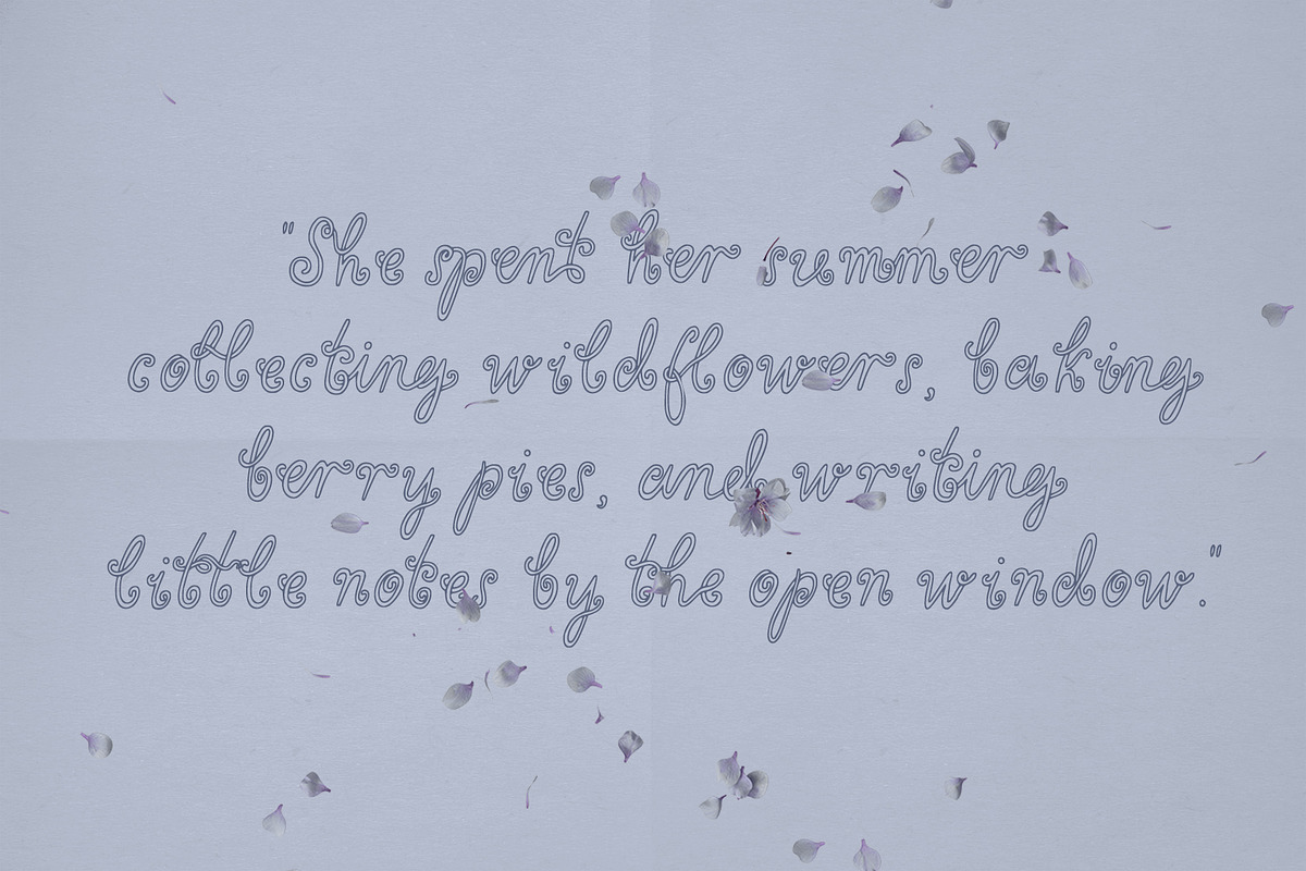 Curly-Twirly Whimsical Font Family, a Handwritten Font by Cute Atelier (Photo 3 of 12)