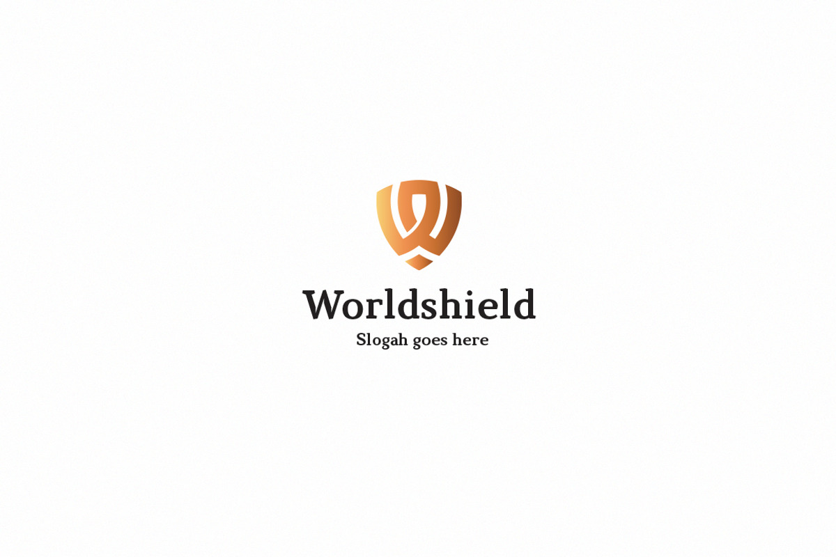 WorldShield • Letter W Logo Template, a Branding & Logo Template by Rudy-design