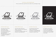 American buffalo logo design, a Branding & Logo Template by vexper (Thumbnail 2 of 4)