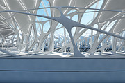 Futuristic Architectural Structure17, an Architecture 3D Model by Giimann (Thumbnail 5 of 29)