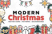 Modern Christmas, a Graphic by Caby (Thumbnail 1 of 5)