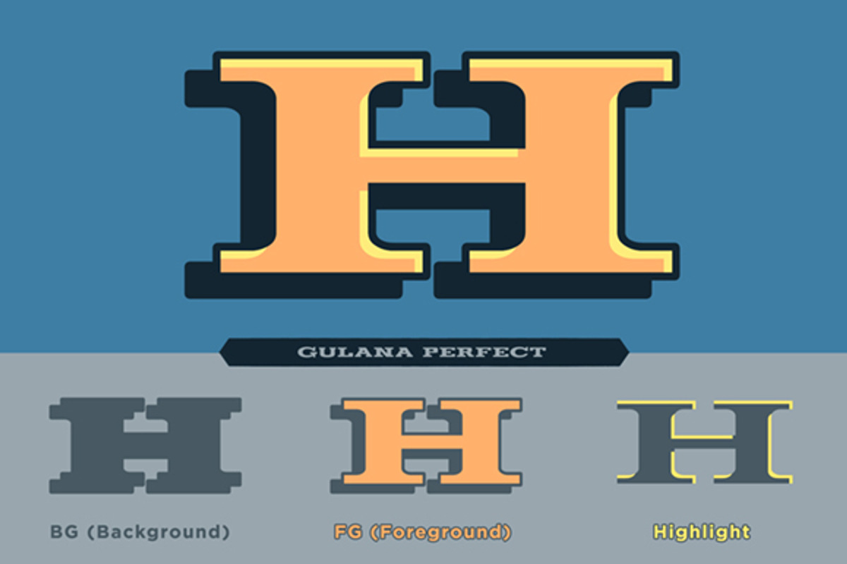 Gulana Slab Serif preview 2