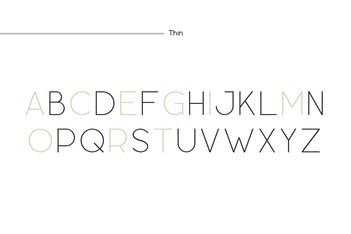 Geometrica Sans - Type Family preview 8