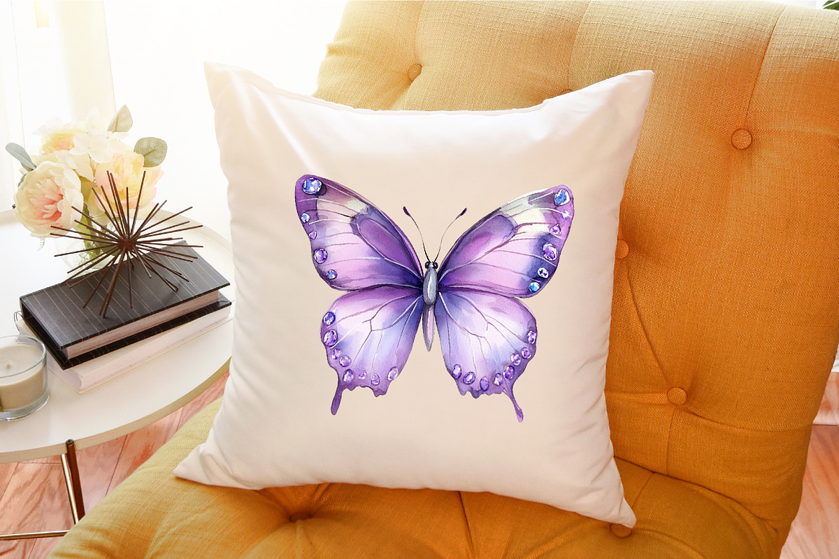 Soft Girly Butterfly Clipart, an Illustration by Sublimation Artist (Photo 6 of 6)