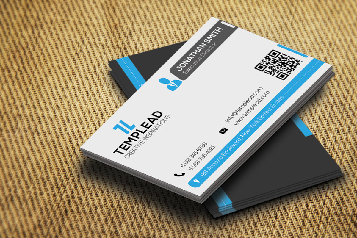 Corporate Business Card SE0318, a Card Template by annozio (Photo 2 of 3)