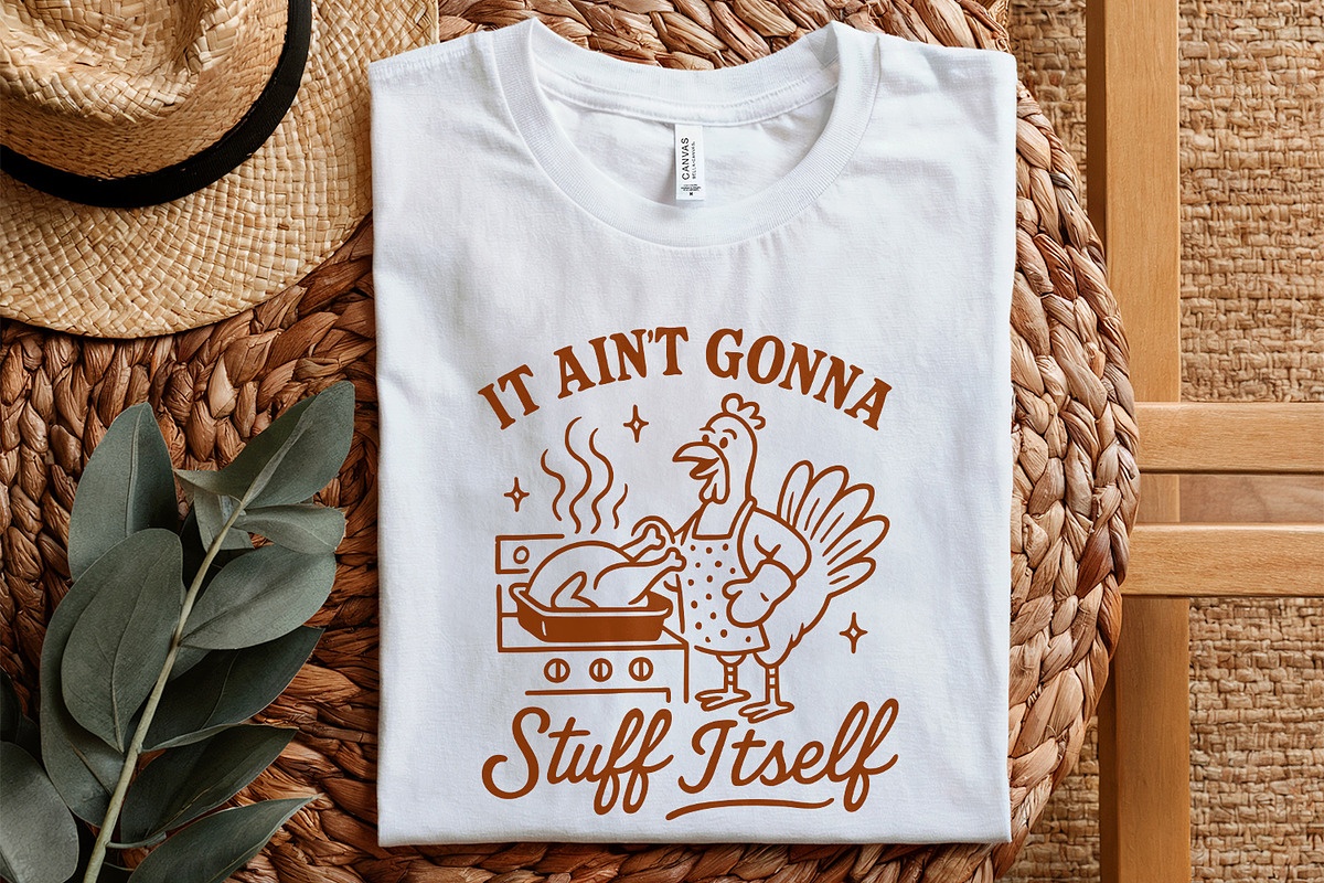 It Aint Gonna Stuff Itself Shirt, an Illustration by SharpMarketplace (Photo 5 of 9)