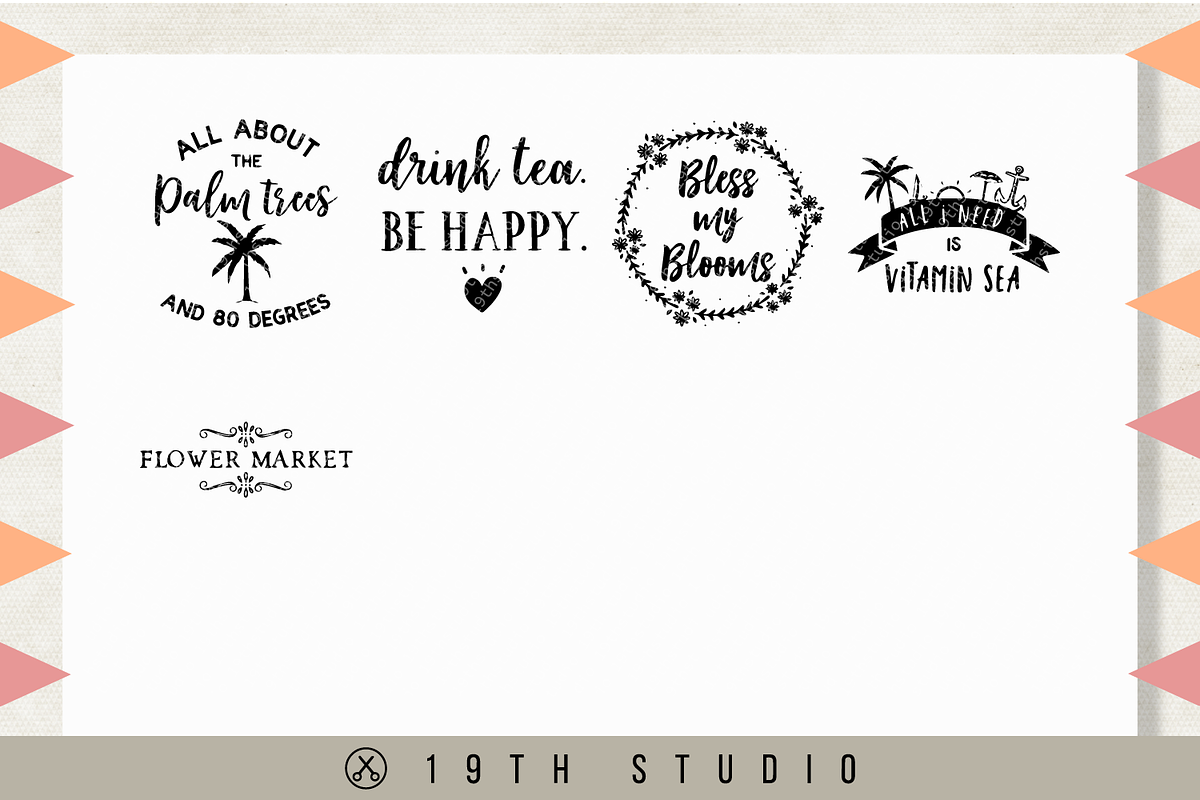 Spring Summer SVG Bundle | MB26, an Illustration by Craft House SVG (Photo 3 of 3)