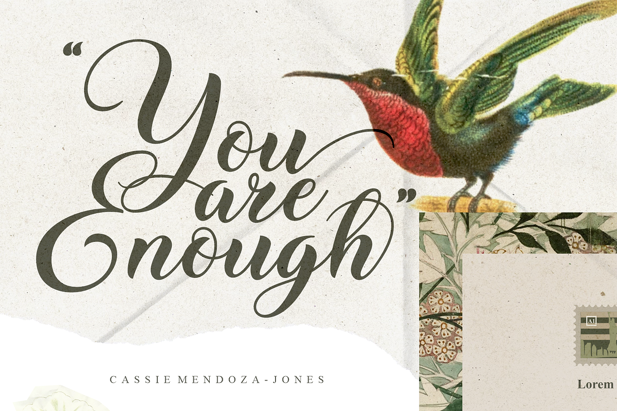 Ms Stusi Calligraphy, a Handwritten Font by Glyphstyle (Photo 3 of 10)