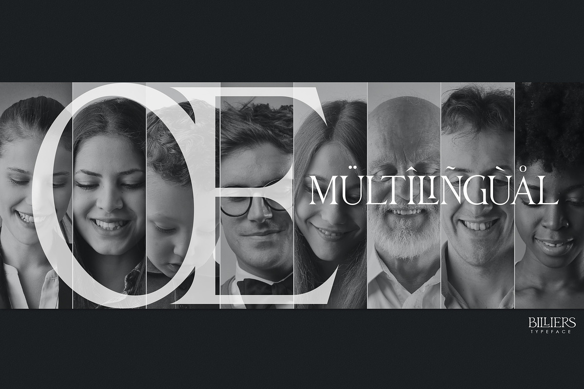 Billiers | Modern Ligature Typeface, a Serif Font by Almeera Std (Photo 11 of 12)