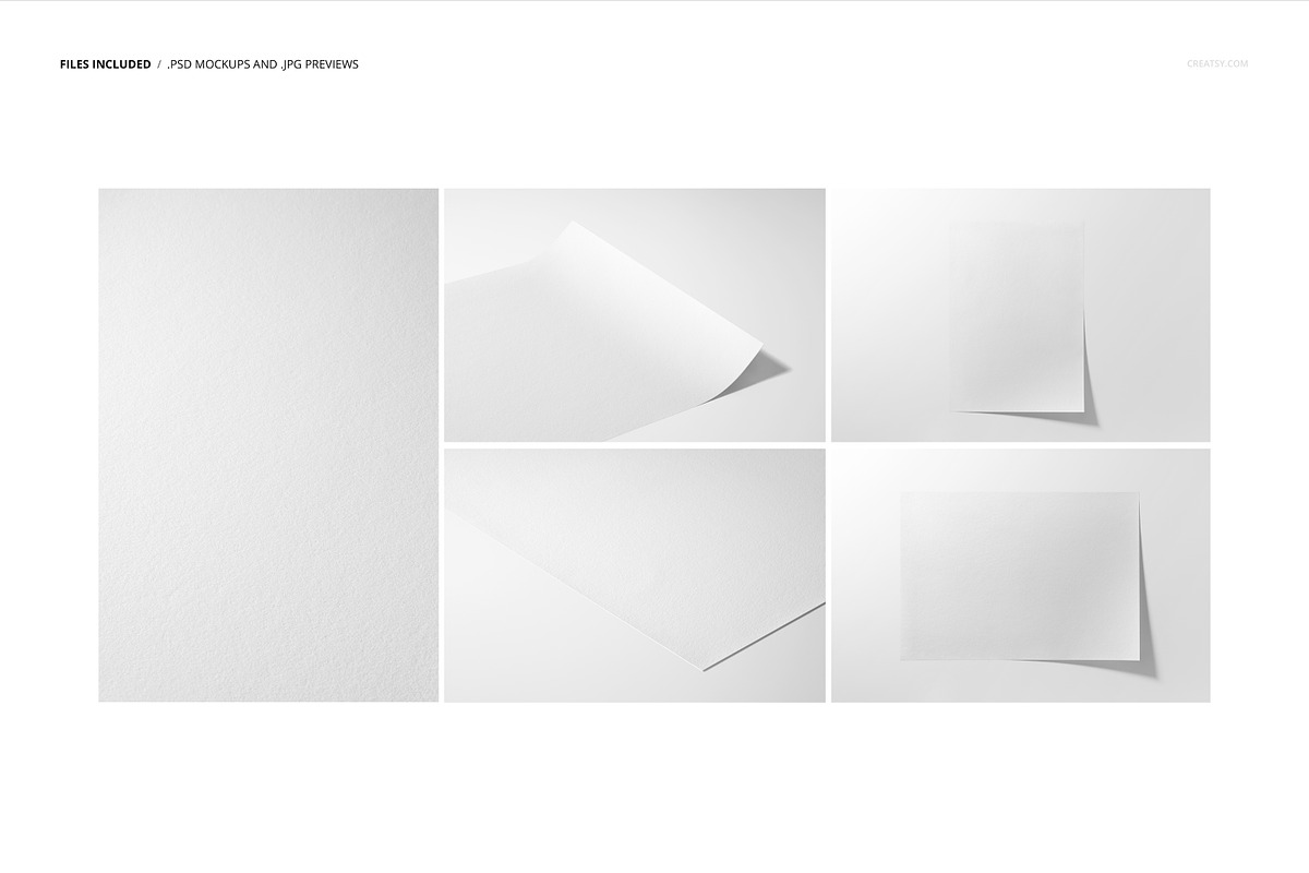 Photo Rag Fine Art Print Mockup, a Print Template by creatsy5 (Photo 2 of 13)