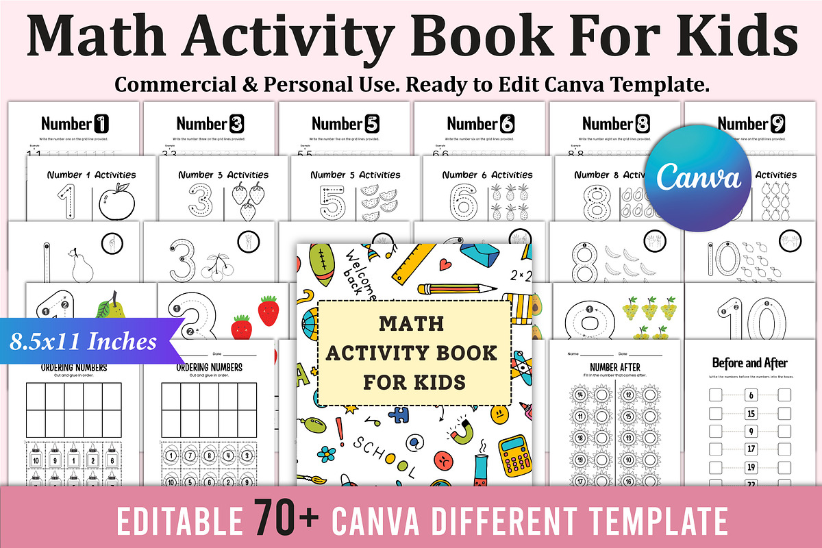 Best Kids Activity Book Bundle, a Stationery Template by Shumaya (Photo 6 of 9)