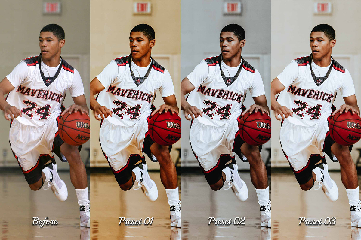 15 Basketball Photoshop Actions, an Action Add-On by 3Motional (Photo 4 of 10)