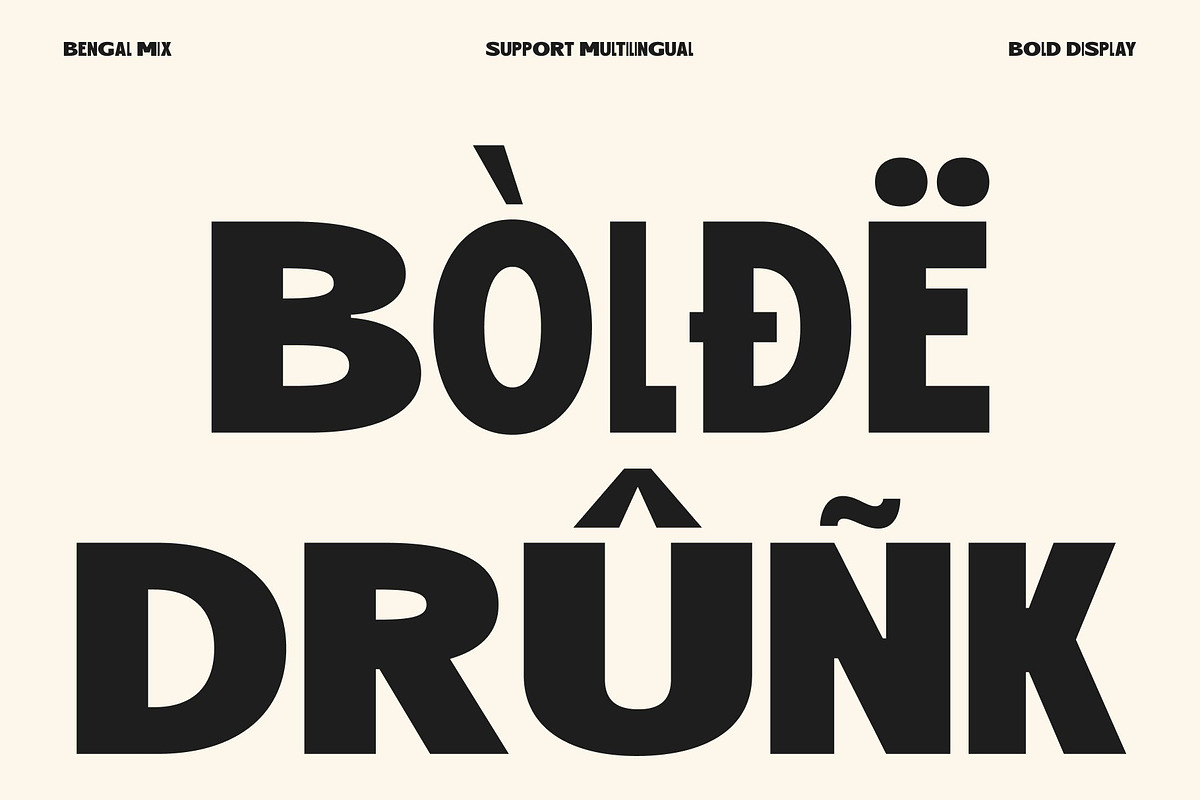 Bengal Mix, a Sans Serif Font by Craft Supply Co. (Photo 7 of 8)