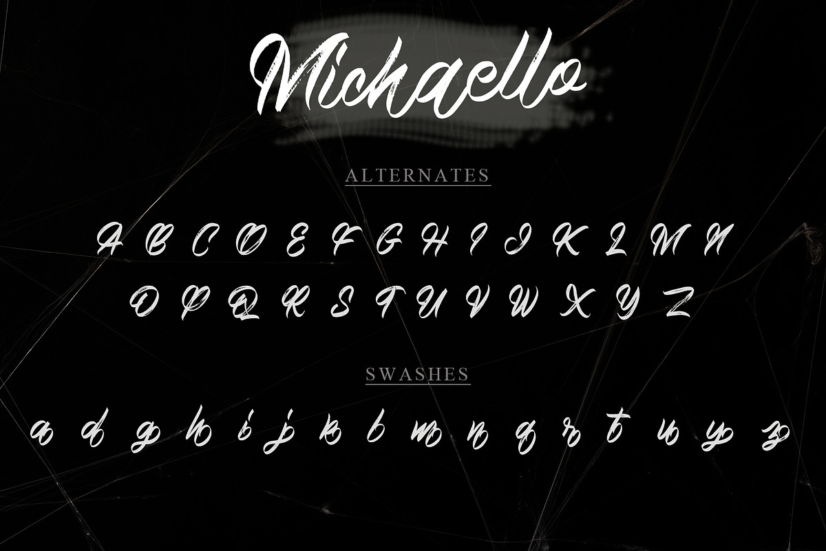 Michaello, a Script Font by Letterara (Photo 10 of 10)