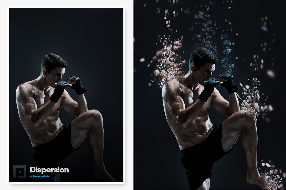 Dispersion Photoshop Action, an Action Add-On by Shovajit (Photo 6 of 8)