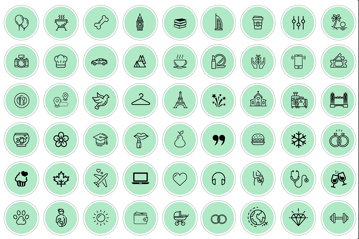 55 Instagram Story Highlight Icons, an Icon by pixelonix (Photo 3 of 3)