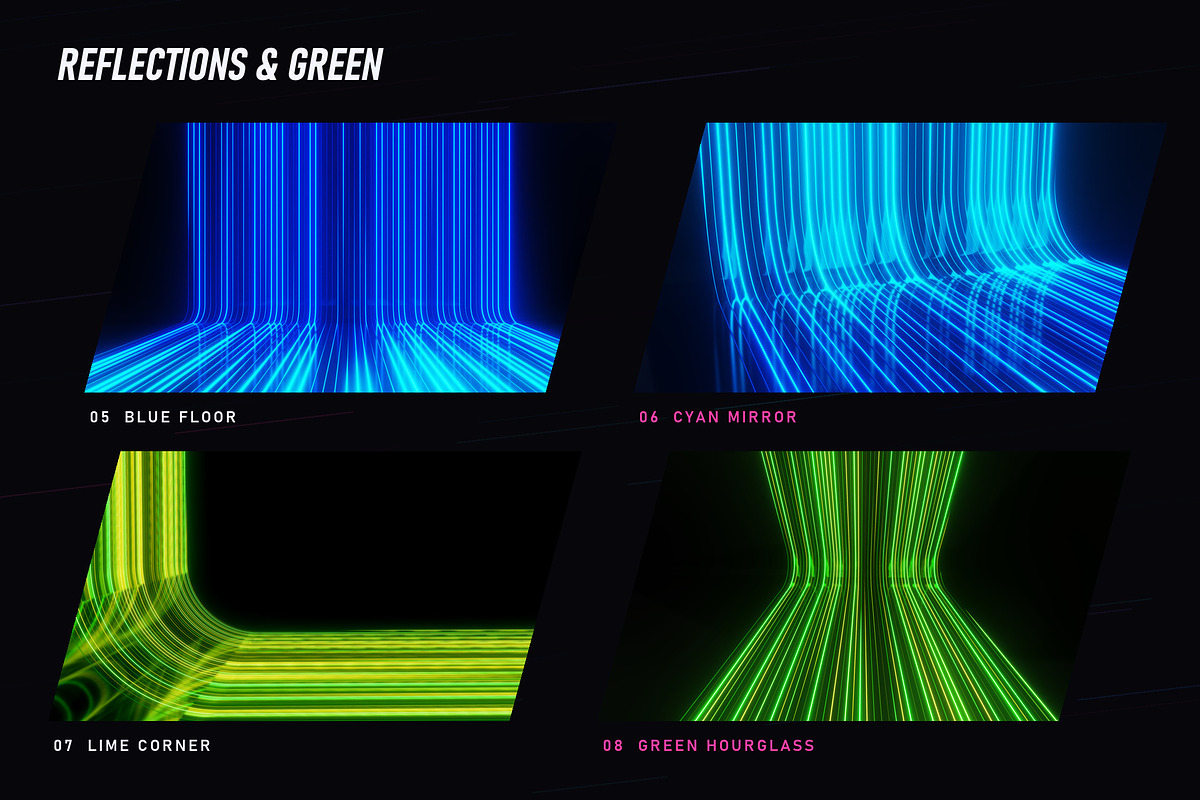 Neon Velocity - 12 JPG Backgrounds, a Background Graphic by Photocreo Michal Bednarek (Photo 3 of 6)