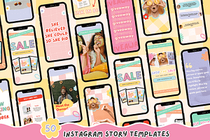 Colorful Instagram Story Template