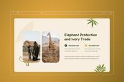 Animal Conservation Google Slide, a Presentation Template by Annora Studio (Thumbnail 3 of 8)