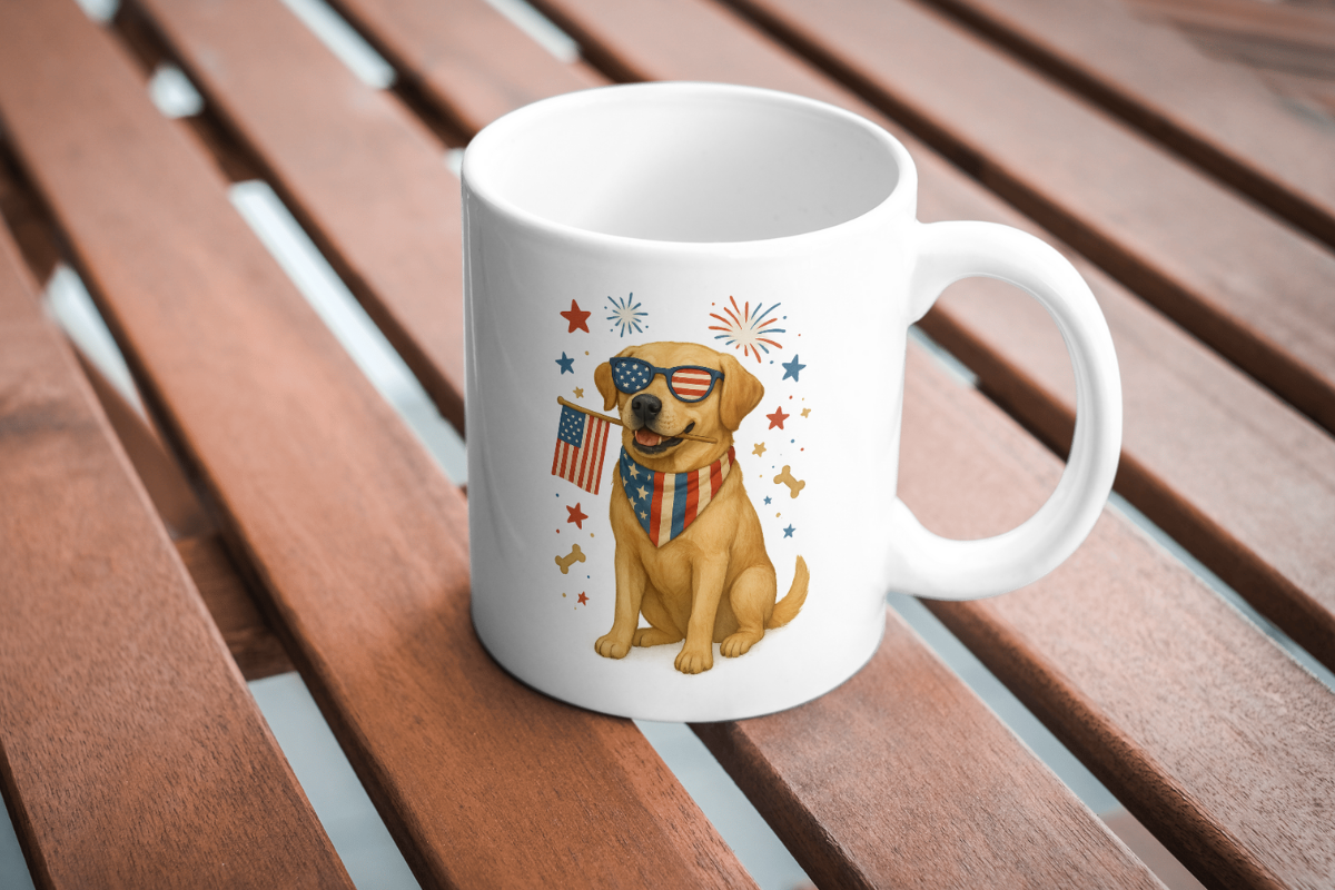 Patriotic Pup PNG – Sublimation, a Seasonal Illustration by Smillyy Threads (Photo 4 of 6)