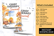 Grief Therapy Journal - Printable, a Stationery Template by Jennifer Magri Templates (Thumbnail 6 of 8)