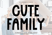 Cute Family, a Script Font by InermediaSTUDIO (Thumbnail 1 of 8)