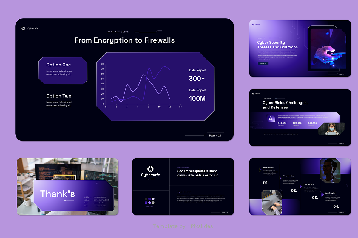 Cyber Security Keynote, a Presentation Template by Pixslides (Photo 4 of 4)