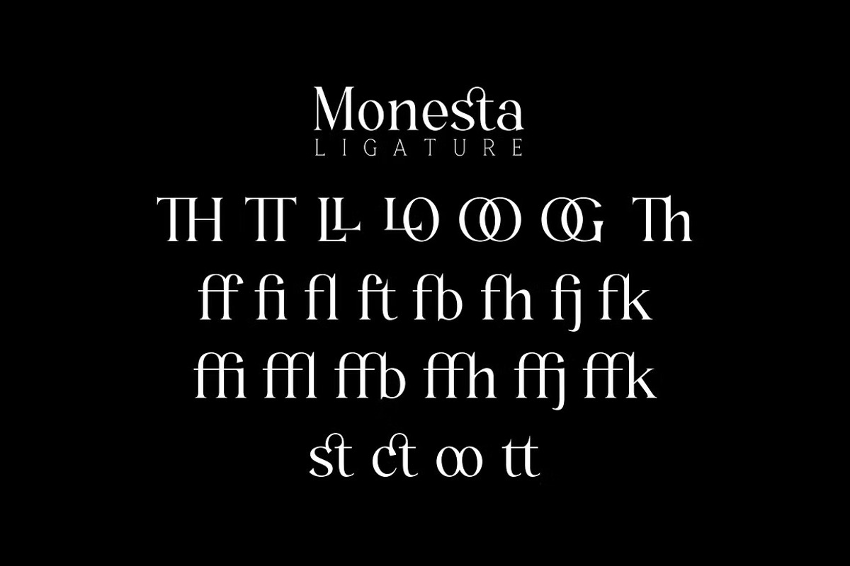 Monesta Bold, a Serif Font by ShowUp! Studio (Photo 13 of 15)